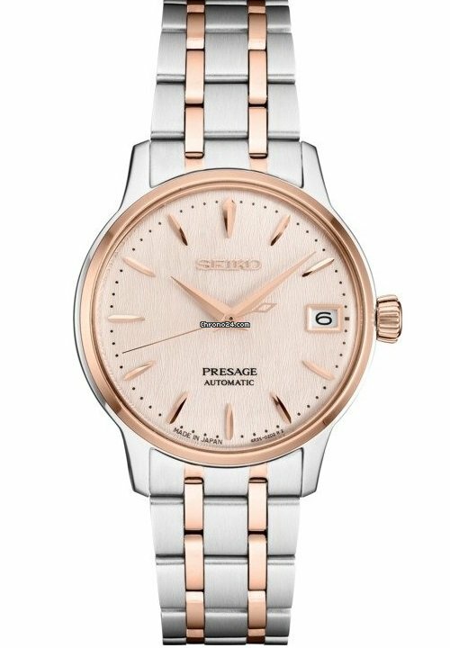 Stainless Steel Seiko Chrono24 Seiko Presage Cocktail Time Case