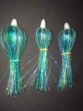 High Percentage Salmon Trolling Flies Pack Of 3- 4” Unrigged