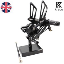 Pour CBR600 F4I 2001-2007 GP Rearsets repose-pieds arrière pédales réglables