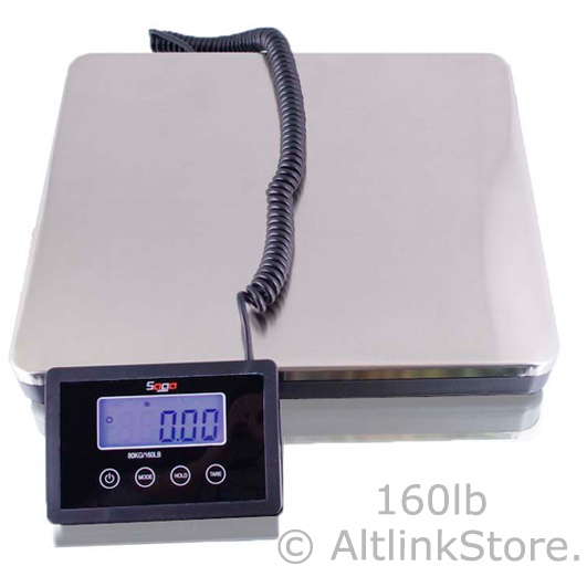 Saga 160 LB X 0.1 S Digital Postal Scale for Weight