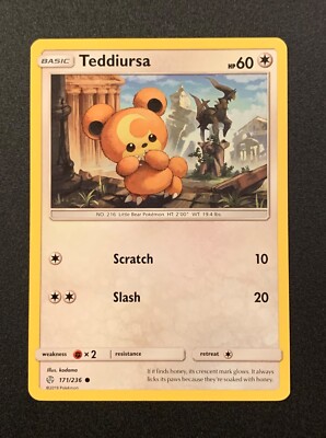 Teddiursa 171/236 | Common | Sonne und Mond Kosmische Finsternis
