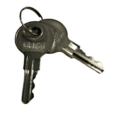 Key Ch Lock Lot of 100 CH751 Keys RV Camper Trailer Hatch Door Lock Tool Box CH 751 ...