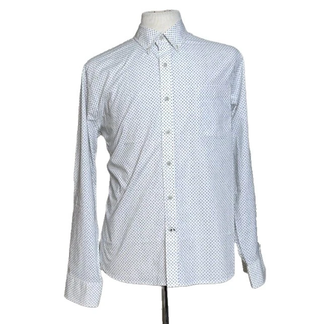 Camisas para hombre IZOD geométricas informales con botones