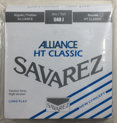 Savarez Alliance HT High tension classical Guitar Strings 540J