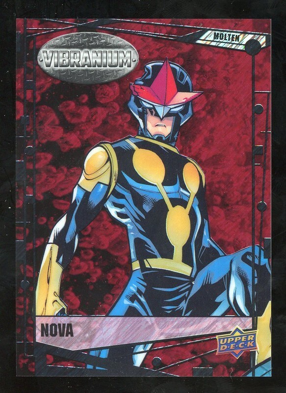 NOVA 2015 UD Marvel Vibranium MOLTEN Parallel /299 - EARLY MARVEL MINT