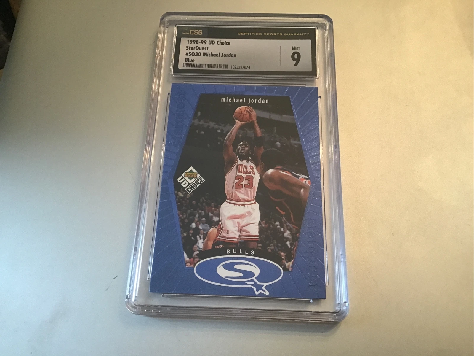 Michael Jordan trading card