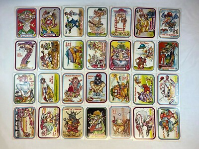 AWESOME! ALL-STARS 1988 Baseball Monsters Complete PUZZLE VARIANT