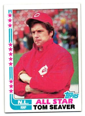 1982 Topps #346 Tom Seaver ERR AS Cincinnati Reds SKU#YP1141