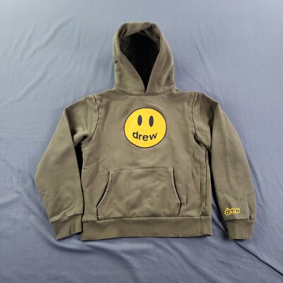 Drew House Sweater Mens Small Brown Deconstructed Mascot