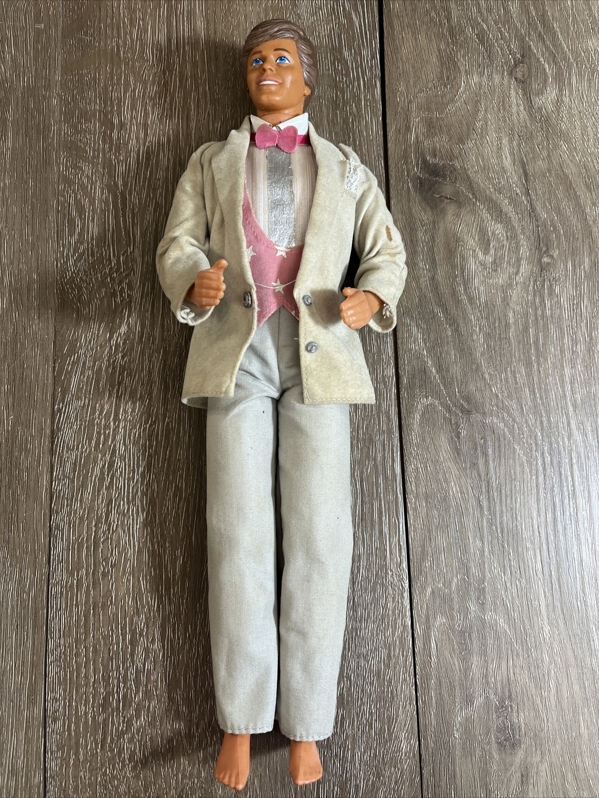 1968 Malibu Ken wtih Bendable Knees; Fashion Doll Barbie Mattel; Clothed