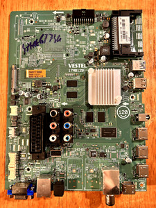 HAUPTPLATINE 17MB120 23411103 FÜR 43" HITACHI 43HK6T74U LED TV, VES430QNDL-2D...