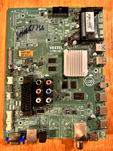 HAUPTPLATINE 17MB120 23411103 FÜR 43" HITACHI 43HK6T74U LED TV, VES430QNDL-2D...