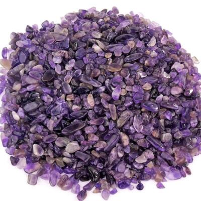 schöne kleine Amethyst Trommelsteine Heilsteine ca. 4 - 6 mm  AA - Qualität p