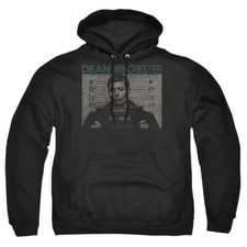Supernatural "Dean Mug Shot" Pullover Hoodie, Sweatshirt or Long Sleeve T-Shirt