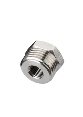 Bsp Adaptor reducer Male 1/2 Bsp to 1/4 Bsp Female Pneumatic Air Nickel plated