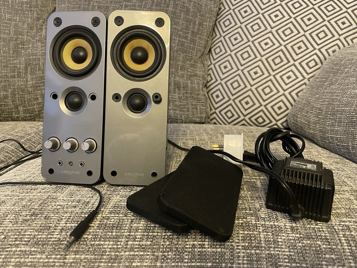 Creative GigaWorks T20 Series Speakers 3.5mm Jack Input Incredible