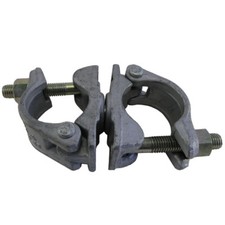 Drehkupplung mit Bundmuttern SW22 Drehschelle mit Prüfzeichen Gerüst Zubehör