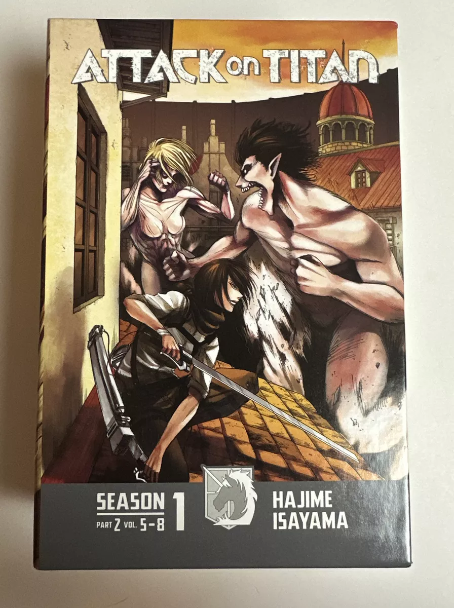 Stream $${EBOOK} ⚡ Attack on Titan Season 1 Part 2 Manga Box Set