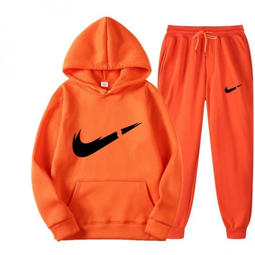 NEW Mens Casual Tracksuits Set Sports Hoodies Sweatpants Outfit Hooded Sweatsuit - Picture 4 of 35