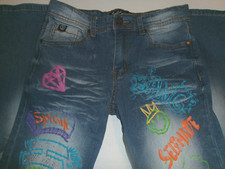 Boys Youth Jeans sz 14 by SWITCH REMARKABLE PREMIUM DENIM BRAND Adjustable Waist