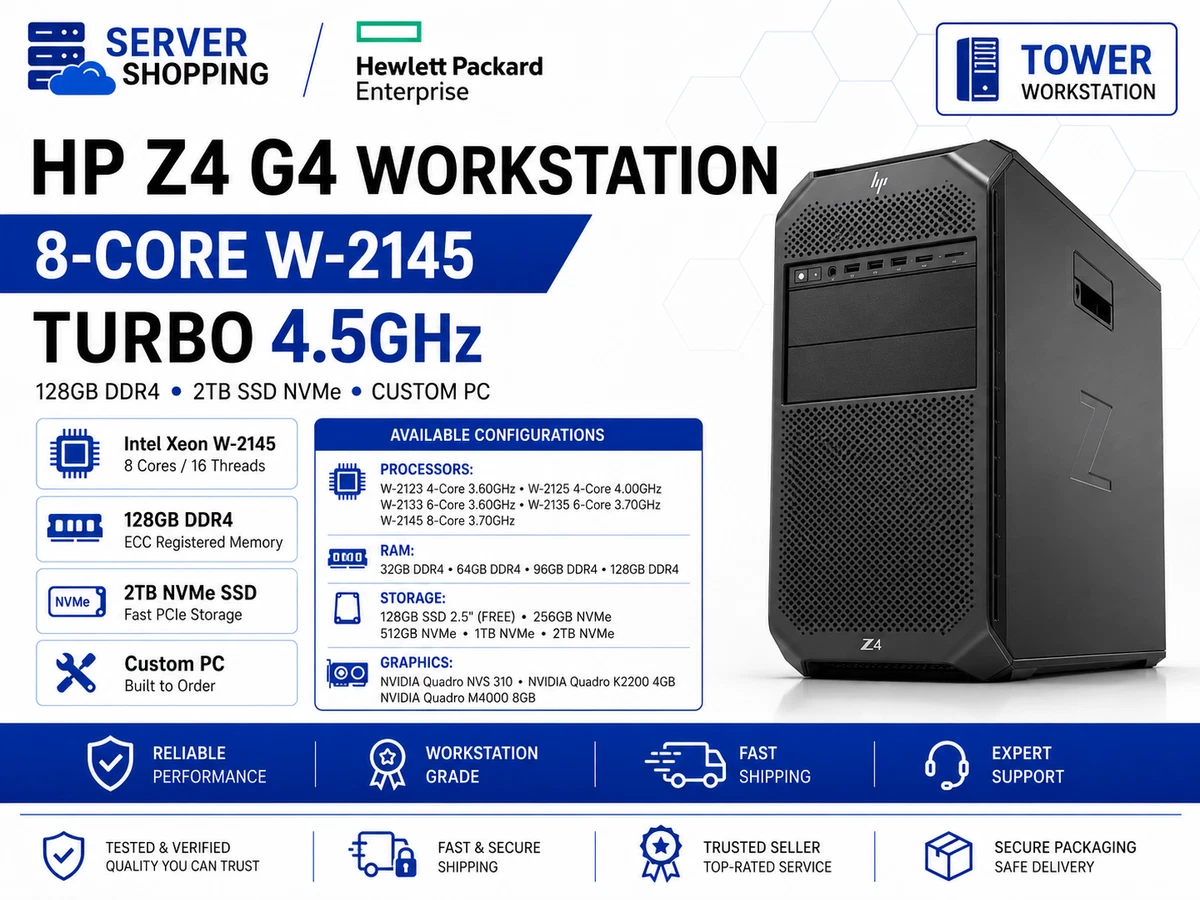 HP Z4 G4 PC Desktops & All-In-One Computers for sale | eBay UK
