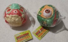 Mutant Monsters High Bouncing Balls Like Madballs NWT Set Of 2