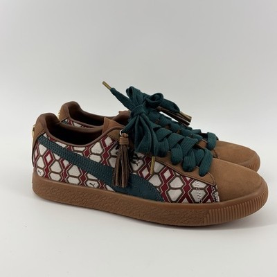 Puma Clyde x Tassle Dapper Dan Color Friar Brown 388170-01 Men's Size 8.5