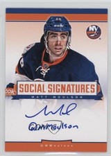 2013-14 Panini Playbook Social Signatures Matt Moulson #SS-MM Auto u0h