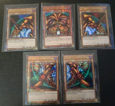 Exodia The Forbidden One Complete 5 Card Quarter Century Rare SET