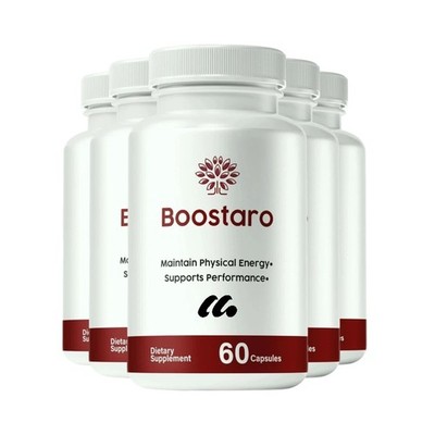 5-Pack Boostaro Capsules, Boostaro Male Pills, Boostaro Supplement -300 Capsules