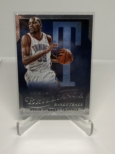2012-13 Panini Brilliance - Spellbound Kevin Durant #21 Insert Letter T. OKC
