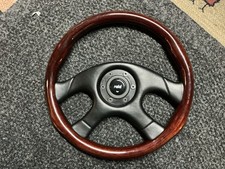 RAID Sportlenkrad 36cm Holz Leder