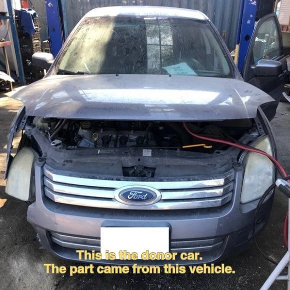 Ford Fusion V6 SE 2006 sedán motor de 3,0 L conjunto de bomba de refrigerante de agua OEM Foto 4 de 4