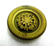 Beautiful 19th curtain kiss cover or nail cover, bronze ornament, nap III