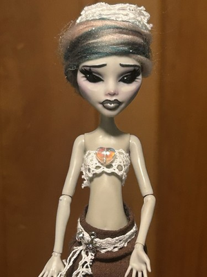 #ad Custom OOAK Monster High Ghoulia Yelps Doll – Hand Repainted Face amp; Restyle $45.00