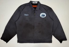 Vintage Mercedes Benz Diesel Trucks Mechanic Work Jacket Gray L Vintage Mercedes Benz Diesel Trucks Mechanic Work Jacket Gray L