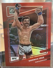 2022 Panini Donruss Optic UFC Dominick Cruz #95 Red Prizm /199 Bantamweight