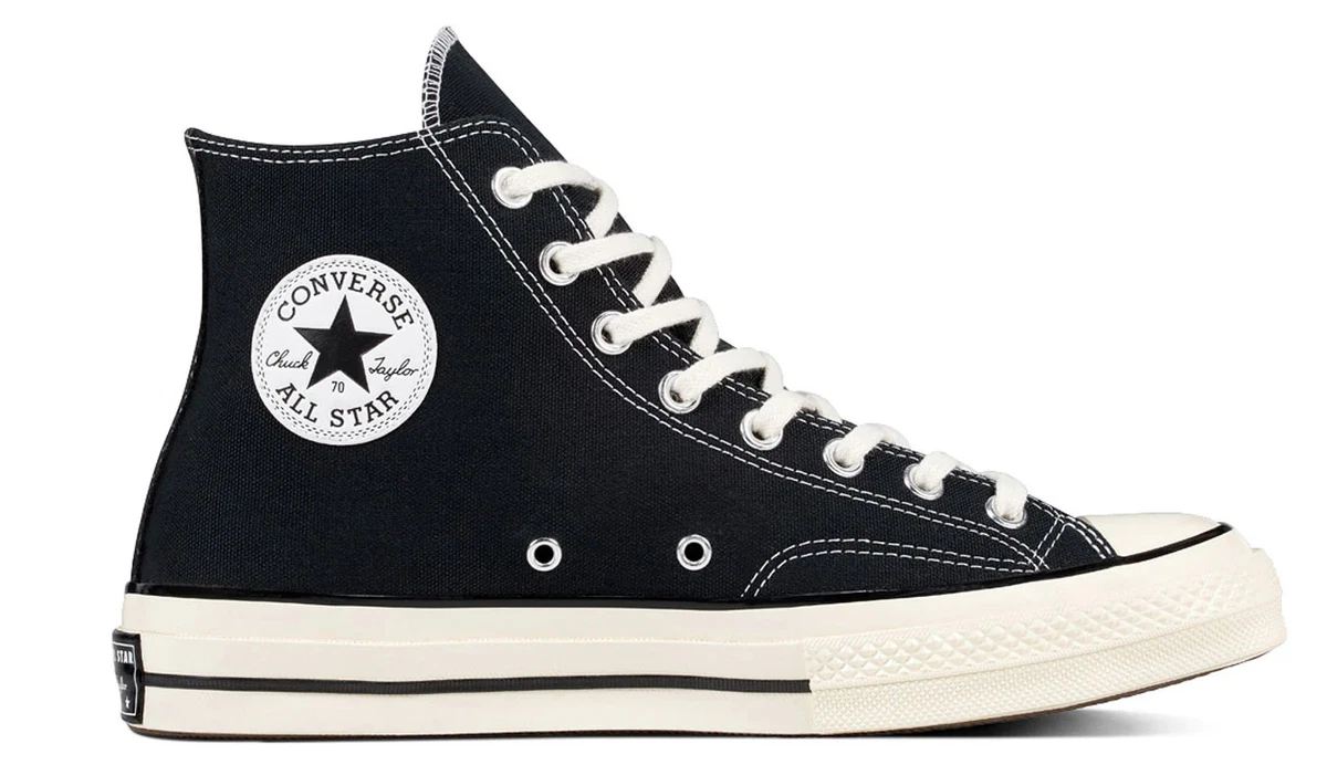 Converse Chuck 70 Vintage Canvas High Black for Sale