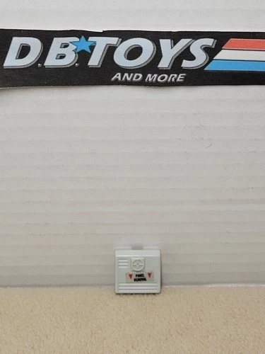 Vintage GI Joe Cobra C.L.A.W. CLAW Machine Gun Cover Panel Part ARAH 1984 - NICE