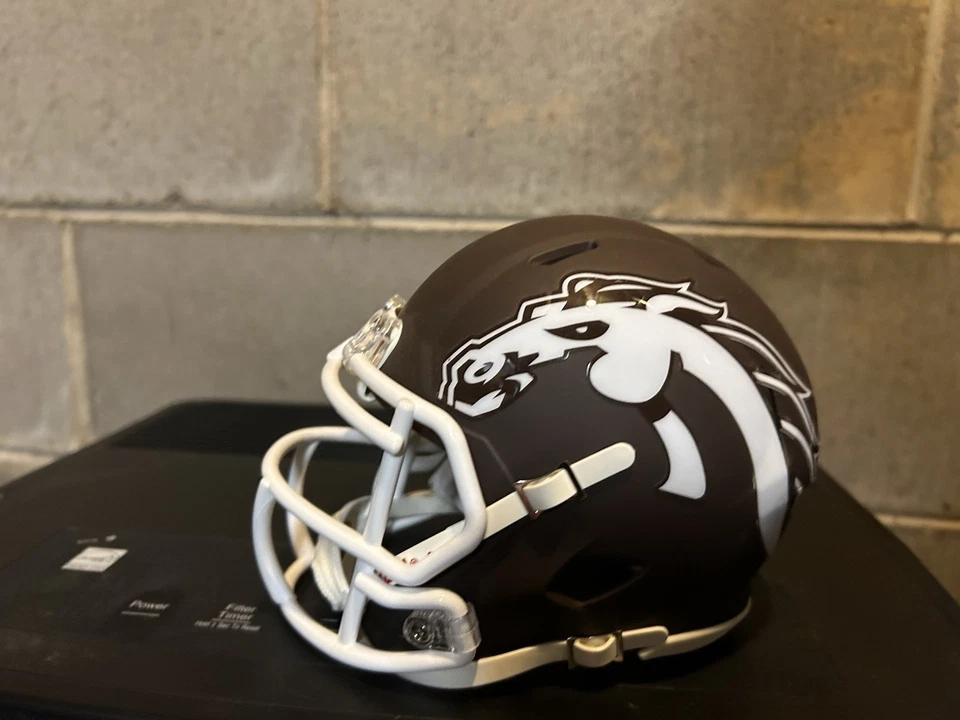 Riddell Western Michigan Broncos Speed Mini Helmet NCAA Licensed - Image 2 of 4