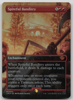 SPITEFUL BANDITRY (BORDERLESS) 439 THE LORD OF THE RINGS FOIL NM/M