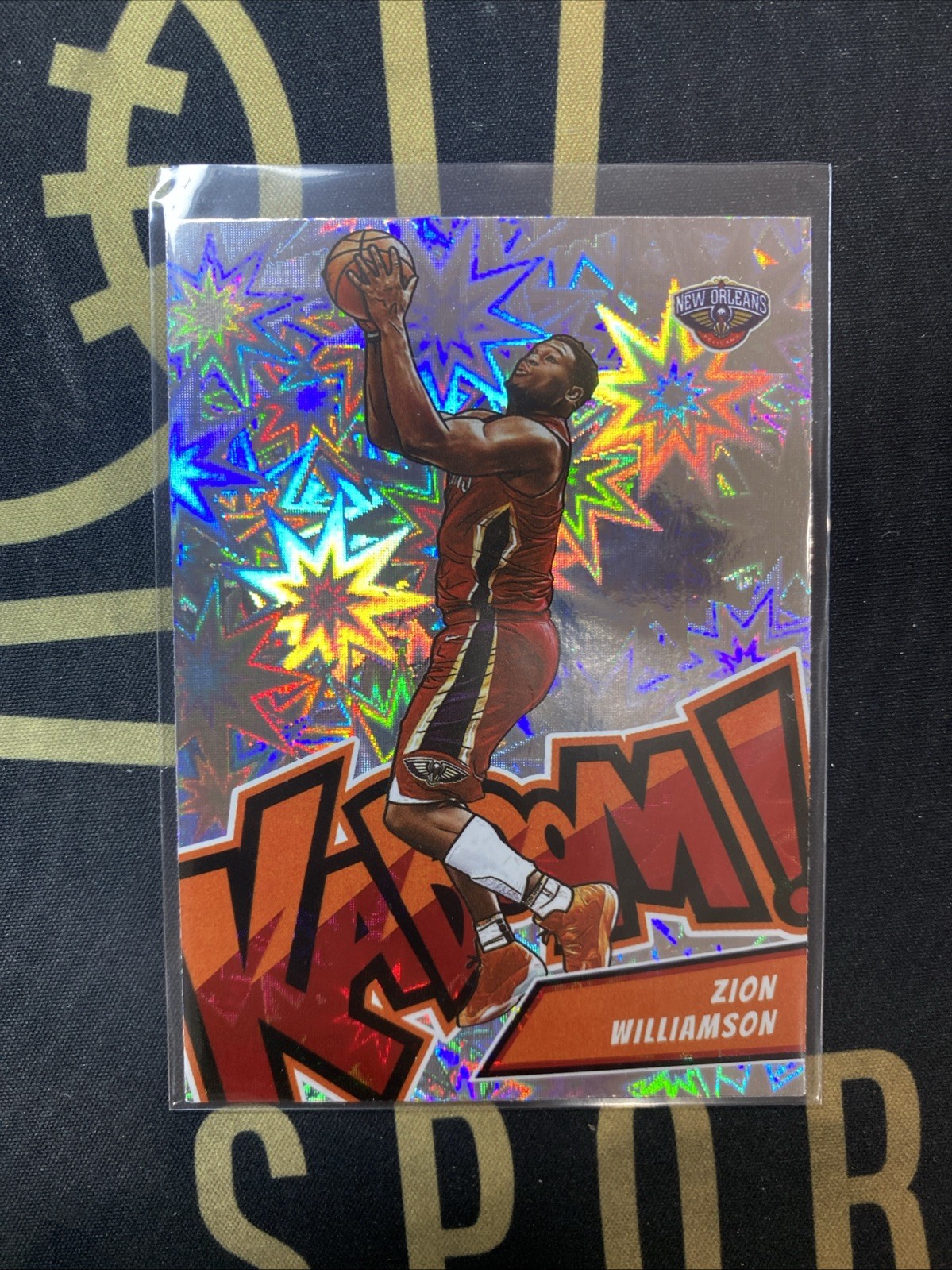 2022-23 Panini Crown Royale Zion Williamson Kaboom Case Hit