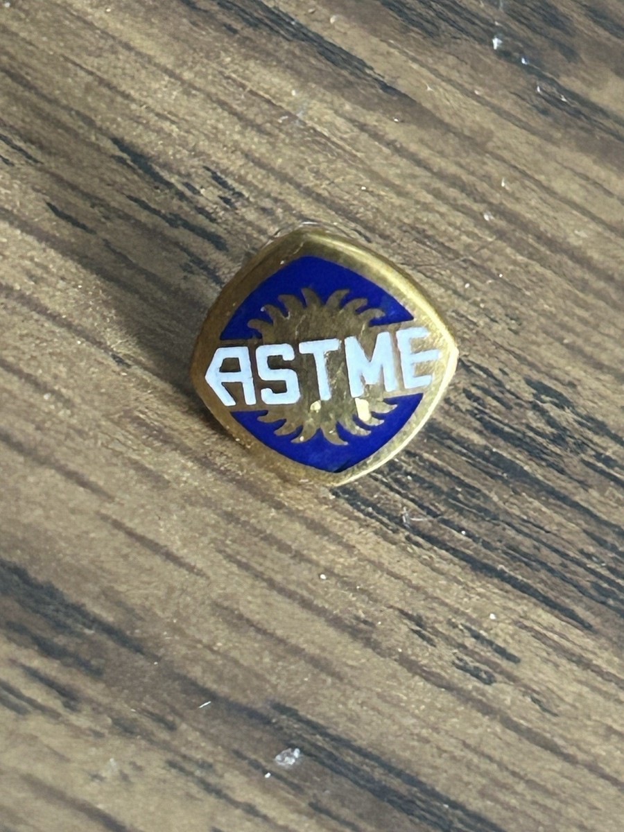Vintage Pair SME & ASTME Union Group - Mechanical  Engineering Pins View 2
