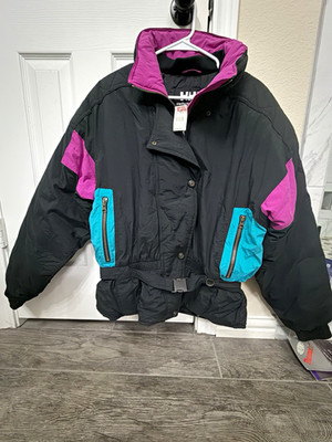 Helly Hansen Medley Women s 12 Colorblock Vintage Winter Ski Jacket with tags