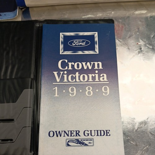 1989 Ford Crown Victoria Owners Manual User Guide Operator Book Fuses Fluids - Picture 7 of 8