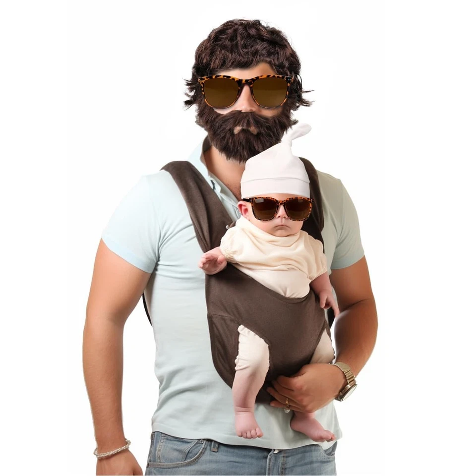 Conjunto de Disfraz de Alan Deluxe para Hombre - Traje de Personaje de Película Resaca, Fiesta de Halloween Foto 4 de 4