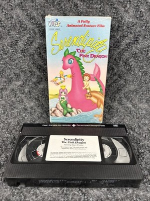 Serendipity The Pink Dragon Just for Kids Home Video VHS 1990 Movie 
