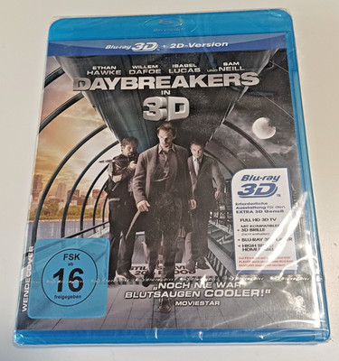 Daybreakers Blu-ray in 3D + 2D-Version NEU! sealed / in Folie!