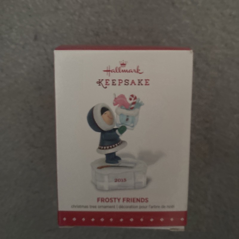 Hallmark Keepsake Christmas Ornament 2015 FROSTY FRIENDS 36th in the Series