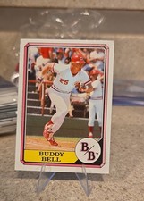 1987 Topps Boardwalk and Baseball Top Run Makers - Buddy Bell #21 No Slash Error
